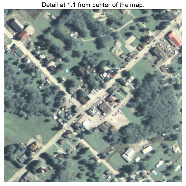 Smithfield, Pennsylvania aerial imagery detail