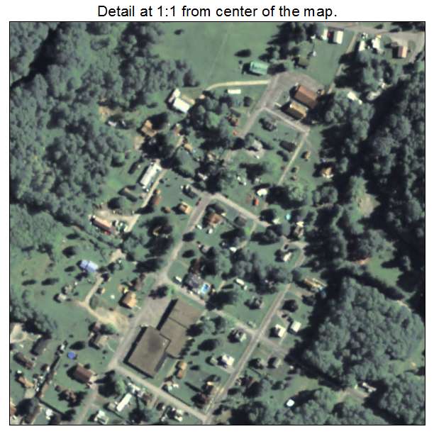 South Philipsburg, Pennsylvania aerial imagery detail