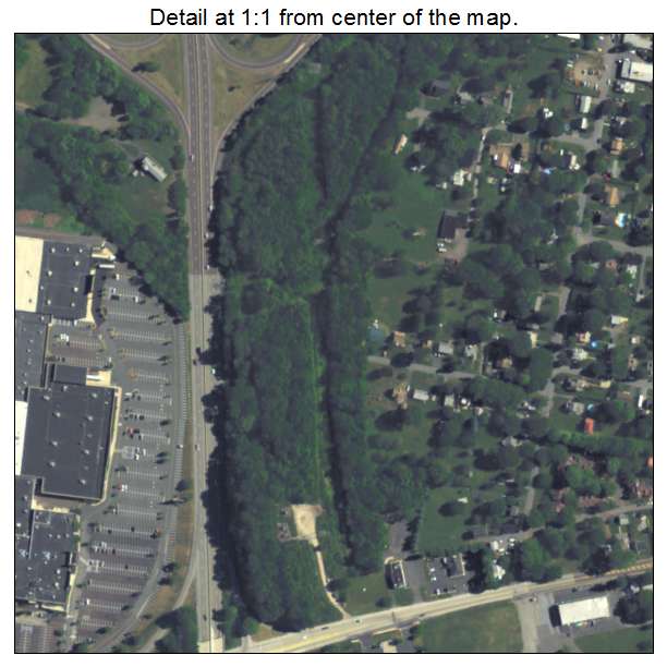 South Pottstown, Pennsylvania aerial imagery detail