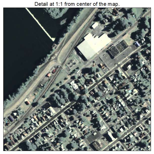 South Williamsport, Pennsylvania aerial imagery detail