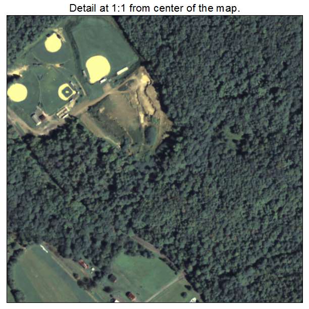 St Michael Sidman, Pennsylvania aerial imagery detail