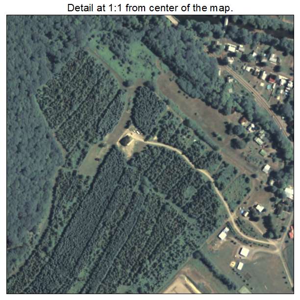 Stillwater, Pennsylvania aerial imagery detail