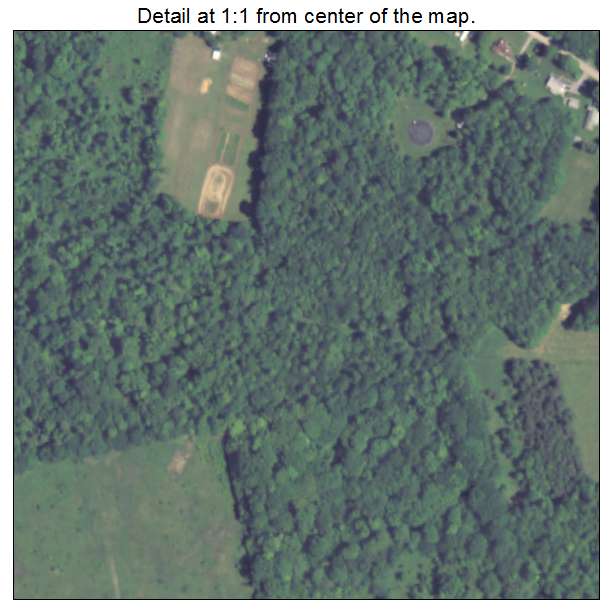 Stoneboro, Pennsylvania aerial imagery detail