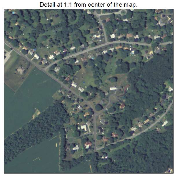 Stonybrook Wilshire, Pennsylvania aerial imagery detail