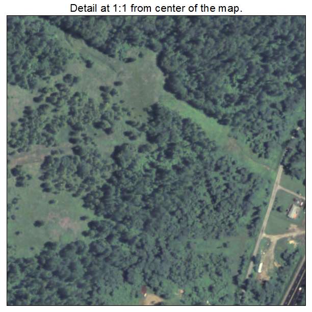 Twilight, Pennsylvania aerial imagery detail