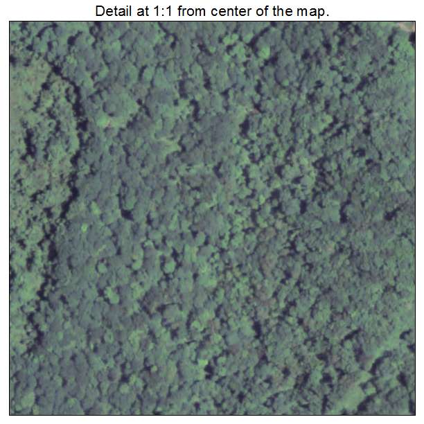 Utica, Pennsylvania aerial imagery detail