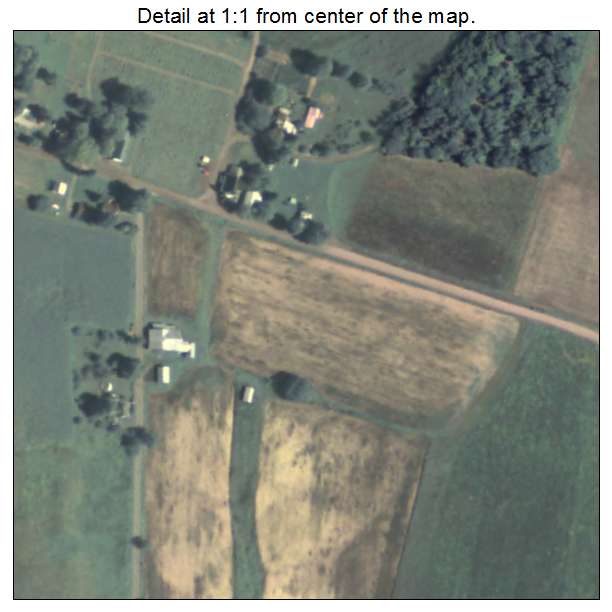 Waller, Pennsylvania aerial imagery detail