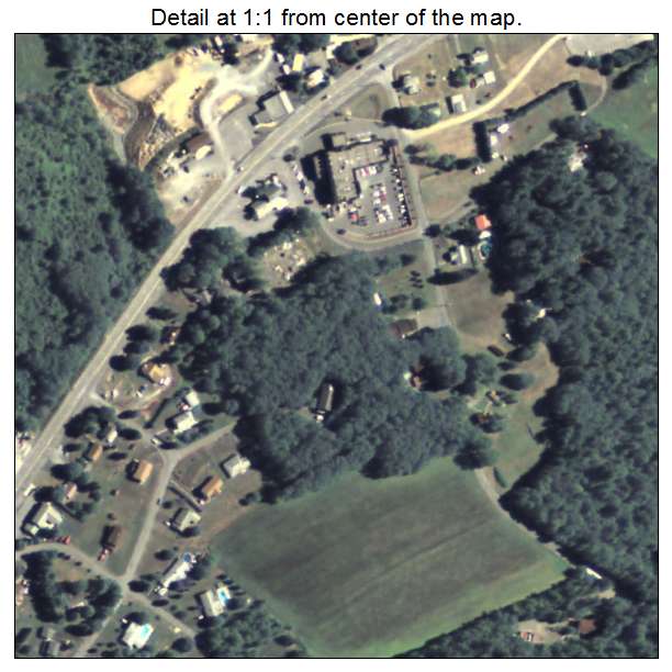Weissport East, Pennsylvania aerial imagery detail