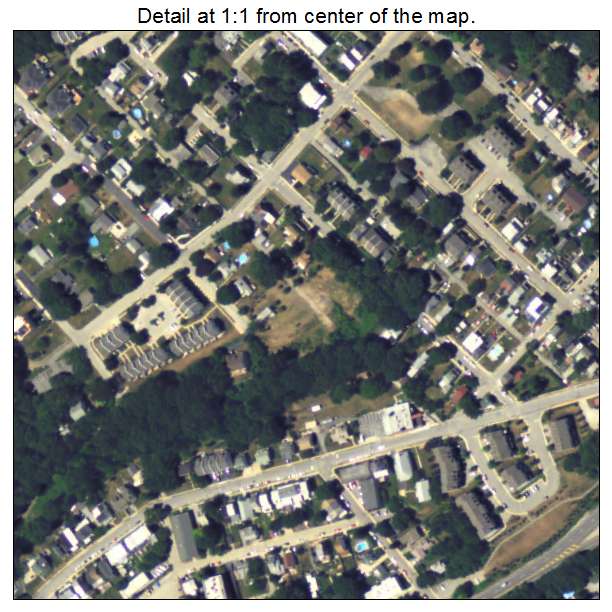 West Conshohocken, Pennsylvania aerial imagery detail