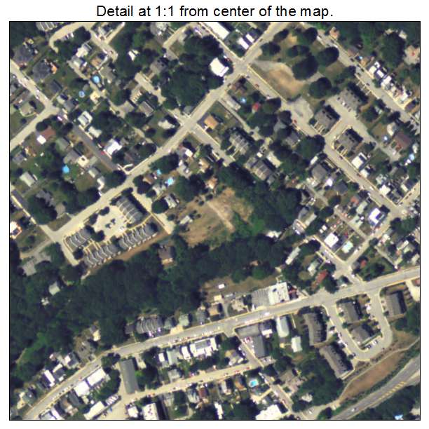 West Conshohocken, Pennsylvania aerial imagery detail