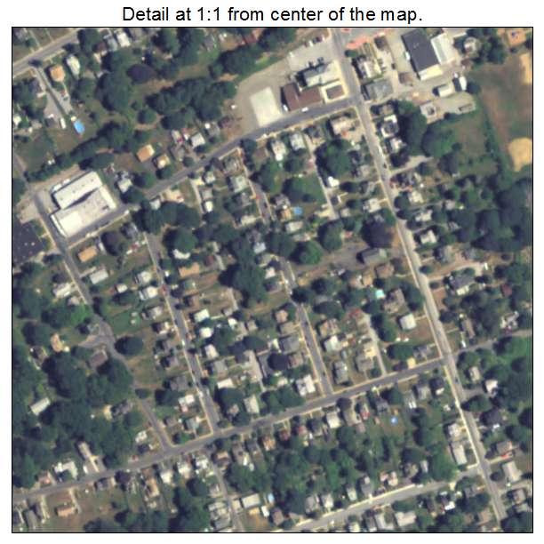 West Grove, Pennsylvania aerial imagery detail