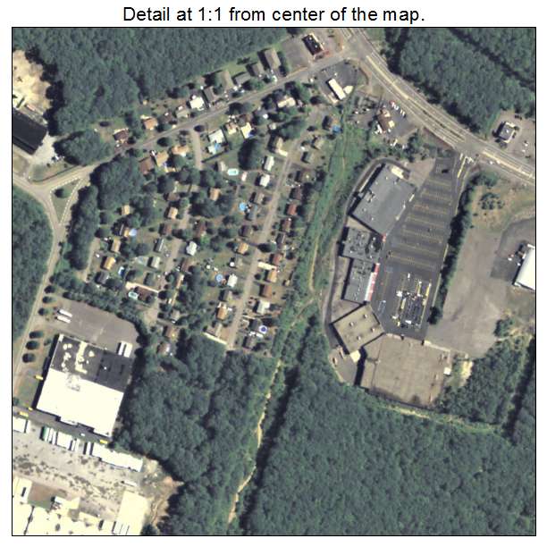 West Hazleton, Pennsylvania aerial imagery detail