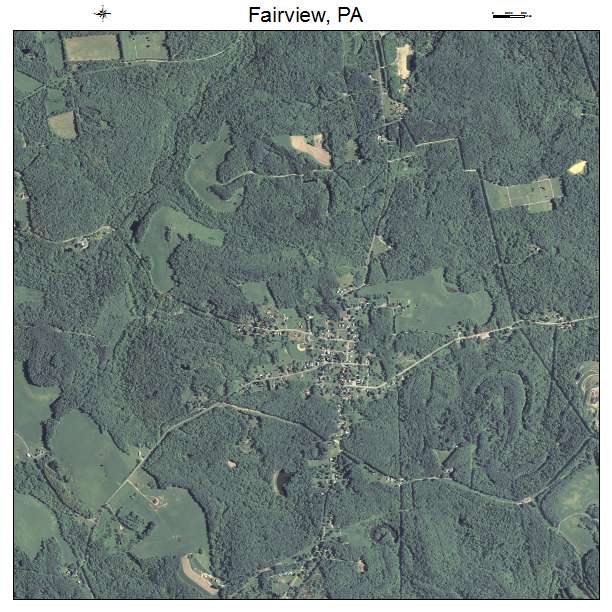 Fairview, PA air photo map