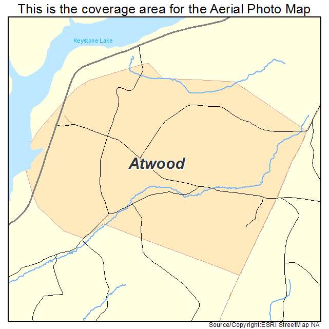 Atwood, PA location map 