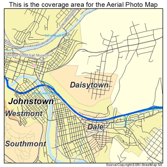 Daisytown, PA location map 