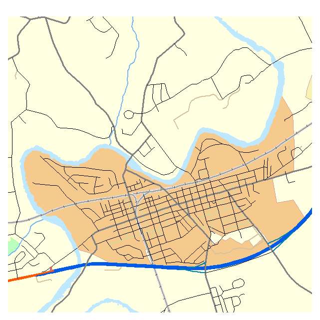 Hummelstown, PA location map 