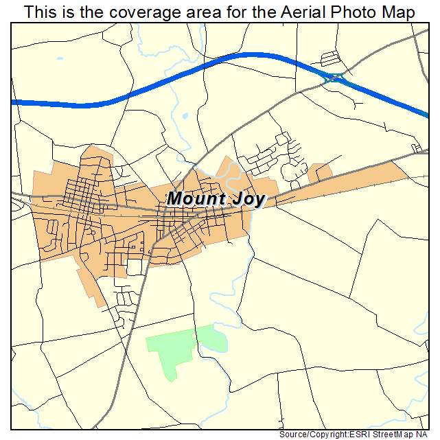 Mount Joy, PA location map 
