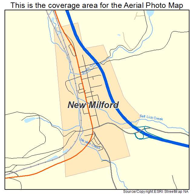 New Milford, PA location map 