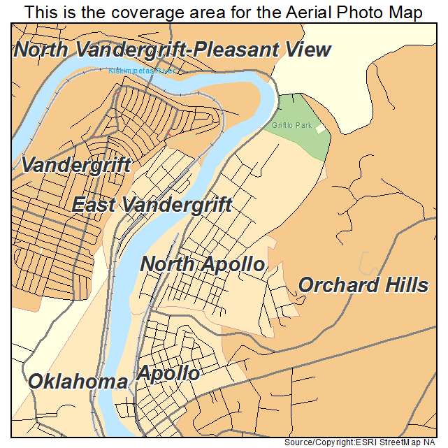 North Apollo, PA location map 