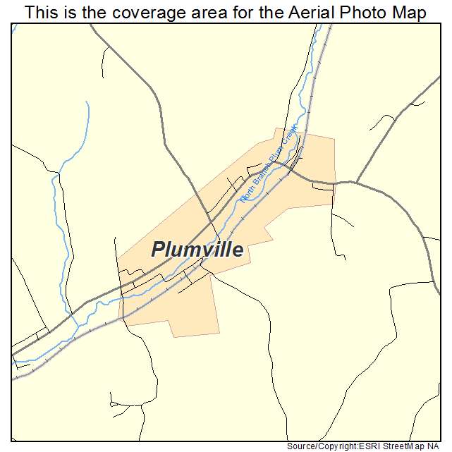 Plumville, PA location map 