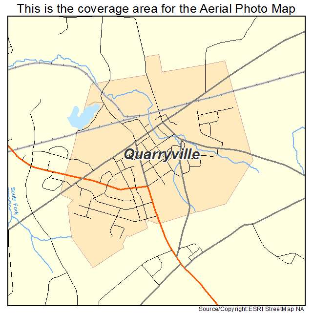 Quarryville, PA location map 