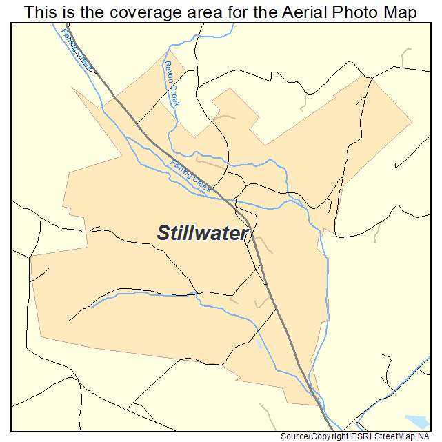 Stillwater, PA location map 