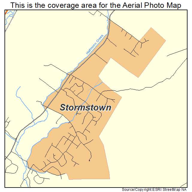 Stormstown, PA location map 