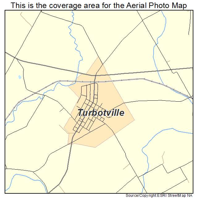 Turbotville, PA location map 