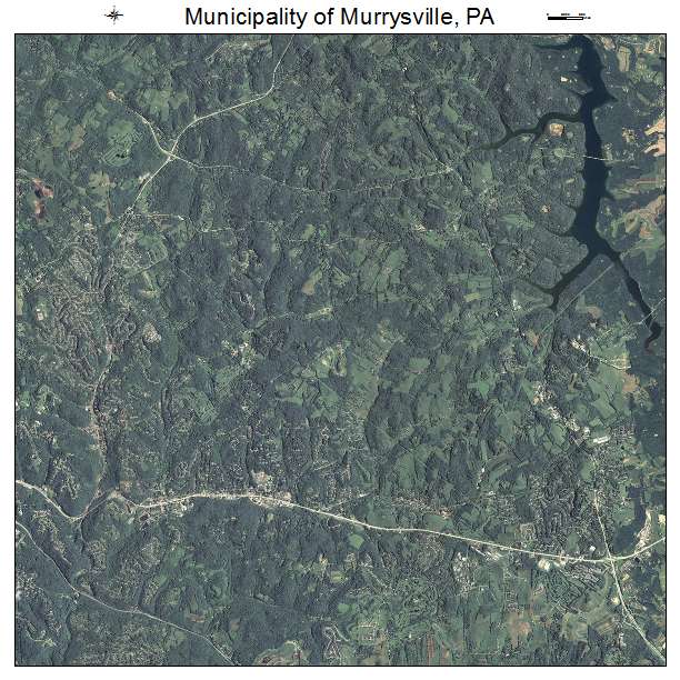 Municipality of Murrysville, PA air photo map