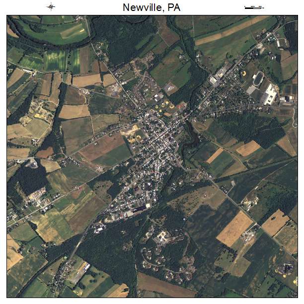 Newville, PA air photo map