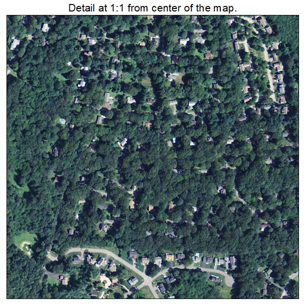 Kingston, Rhode Island aerial imagery detail
