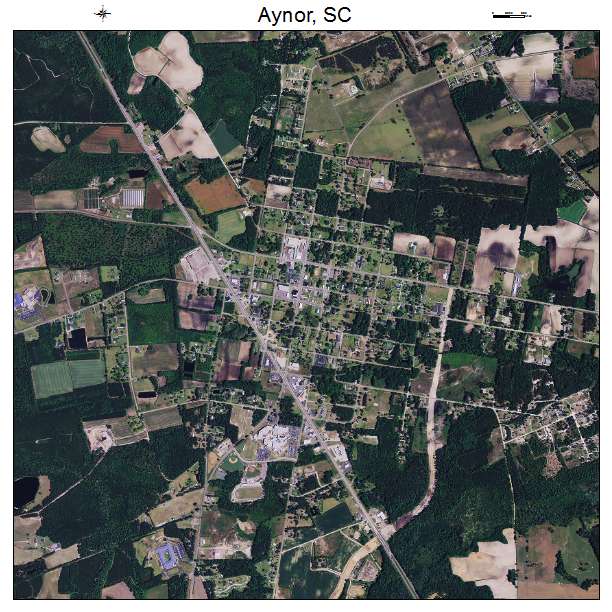 Aynor, SC air photo map