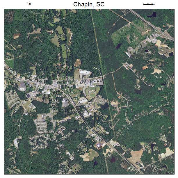 Chapin, SC air photo map