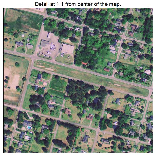 Andrews, South Carolina aerial imagery detail