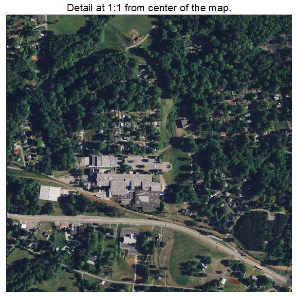 Arial, South Carolina aerial imagery detail