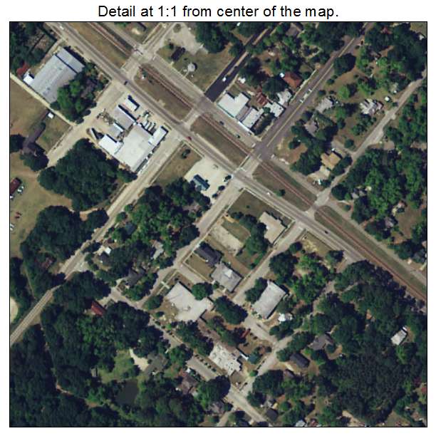 Brunson, South Carolina aerial imagery detail