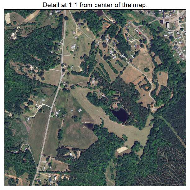Buffalo, South Carolina aerial imagery detail