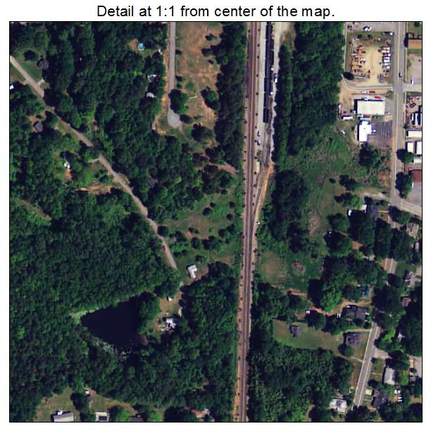 Chesnee, South Carolina aerial imagery detail
