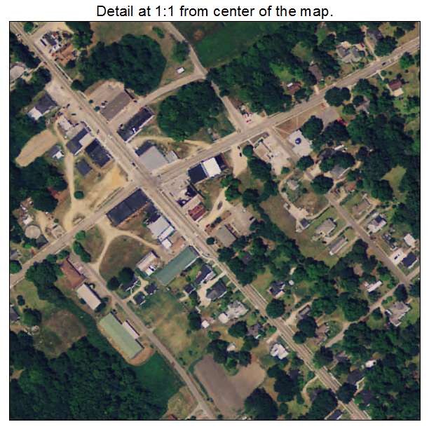 Clio, South Carolina aerial imagery detail