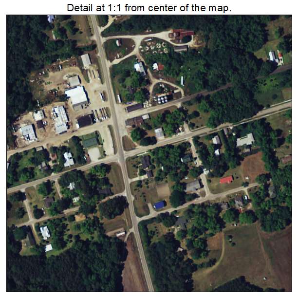 Furman, South Carolina aerial imagery detail
