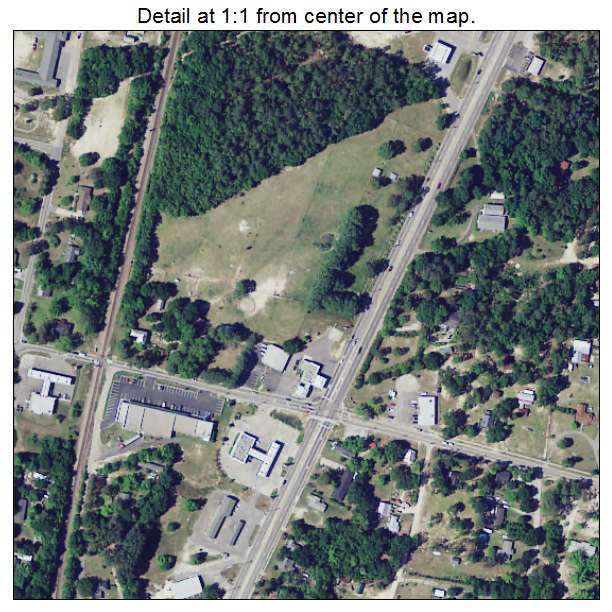 Gaston, South Carolina aerial imagery detail
