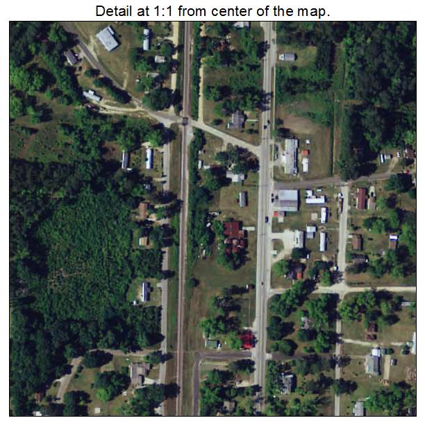 Gifford, South Carolina aerial imagery detail
