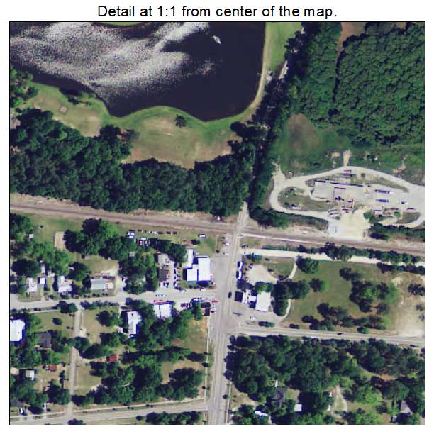 Gilbert, South Carolina aerial imagery detail