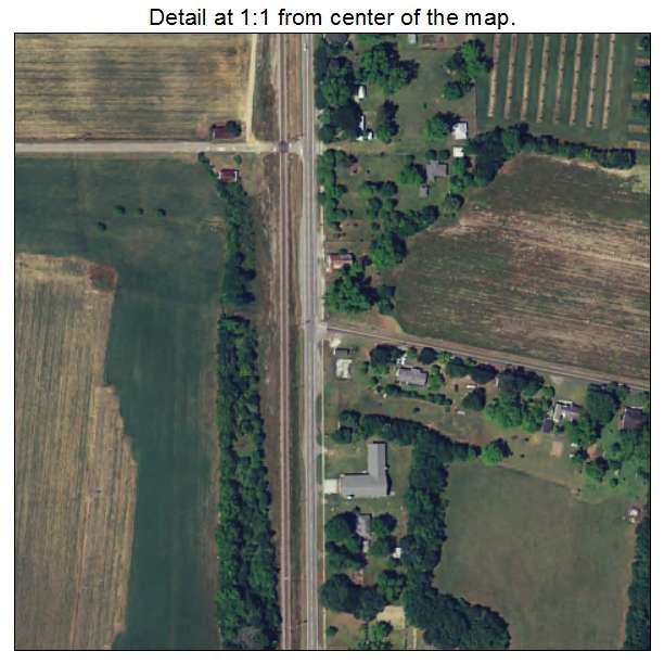 Govan, South Carolina aerial imagery detail