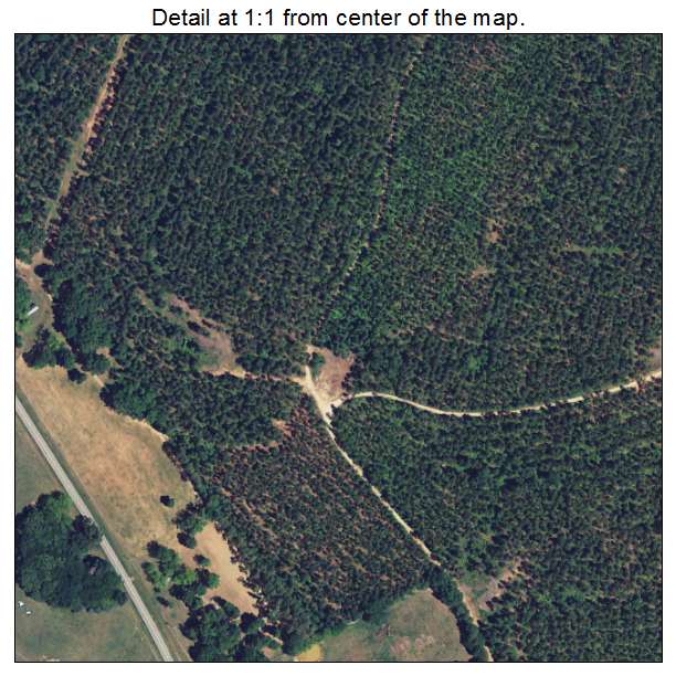 Joanna, South Carolina aerial imagery detail