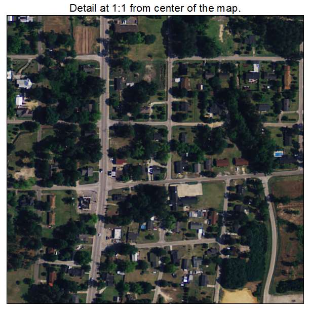 Lake View, South Carolina aerial imagery detail