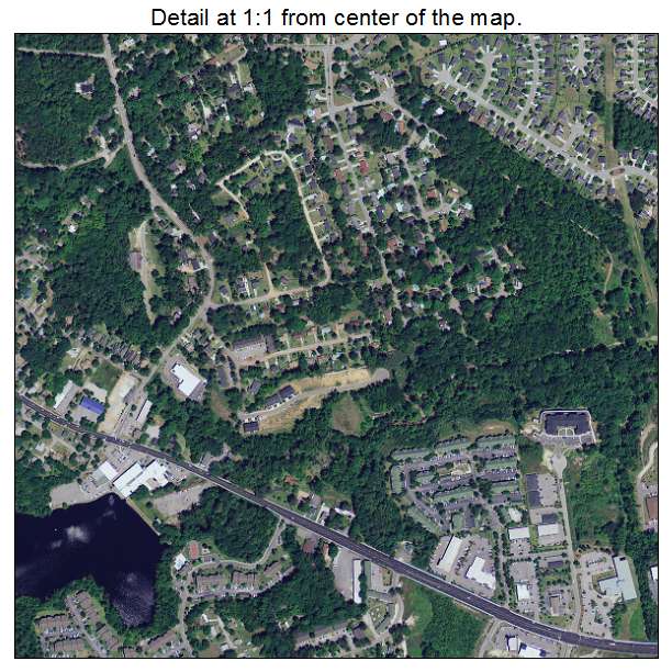 Lexington, South Carolina aerial imagery detail