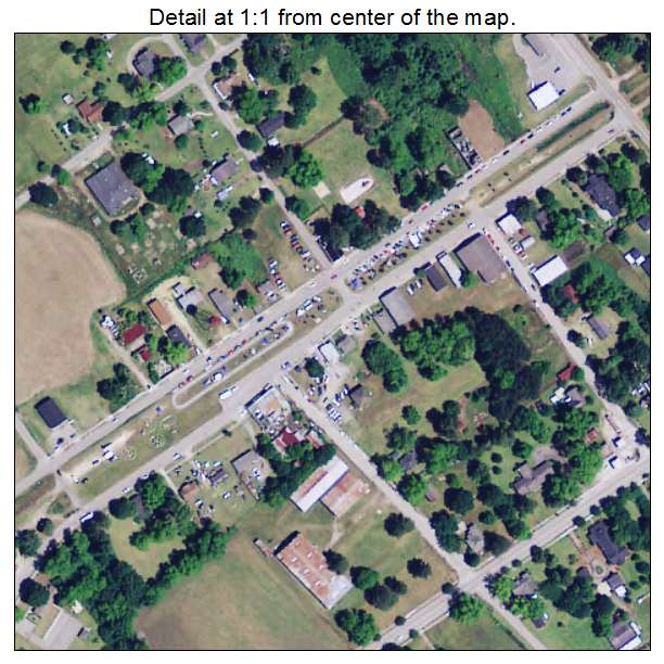 Lynchburg, South Carolina aerial imagery detail