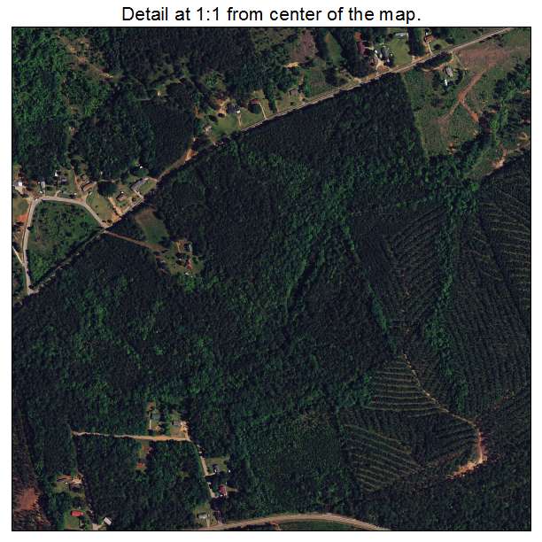 Mount Carmel, South Carolina aerial imagery detail