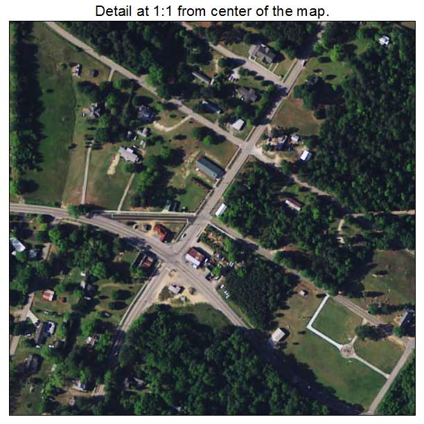 Mount Croghan, South Carolina aerial imagery detail